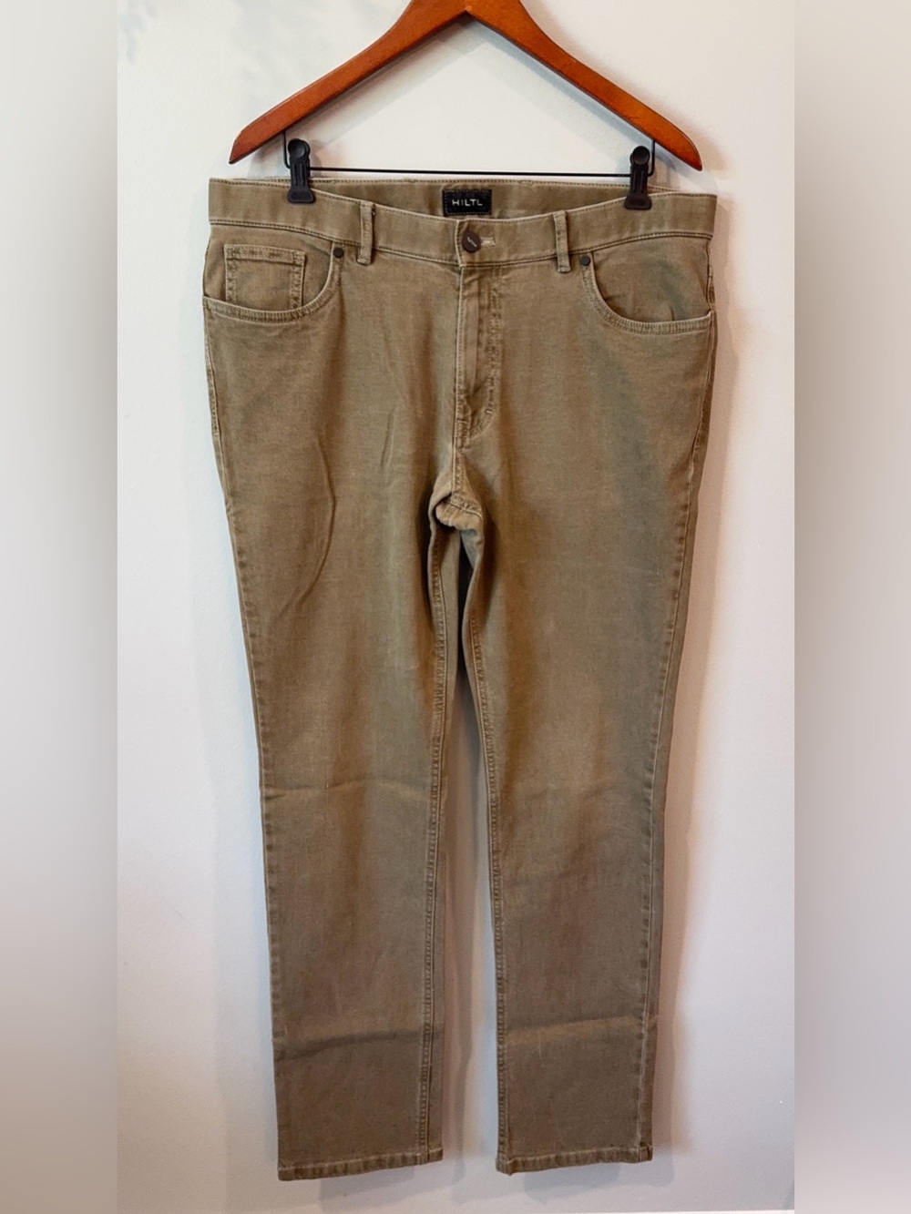 Hiltl Olive-Brown Men's Pants